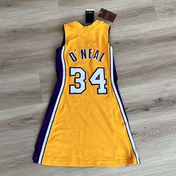 Mitchell NessLos Angeles Lakers Jersey Dress women size xs small medium L - Picture 8 of 8